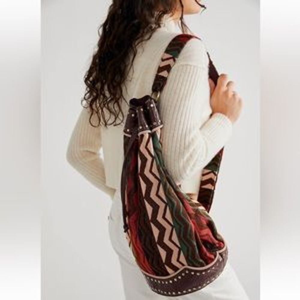 Free People Zola Tapestry Sling Bag